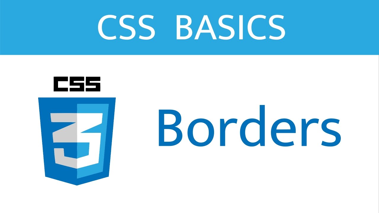 Borders - CSS Basics - HTML Doctor